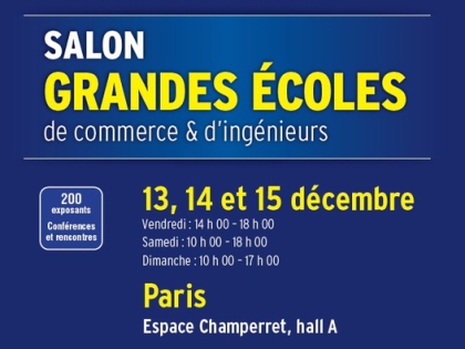 Visuel du Salon Grandes Ecoles en 2013