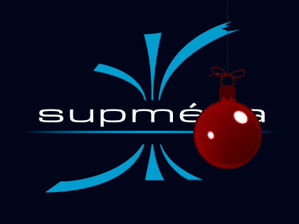 Logo Supméca spécial Noël