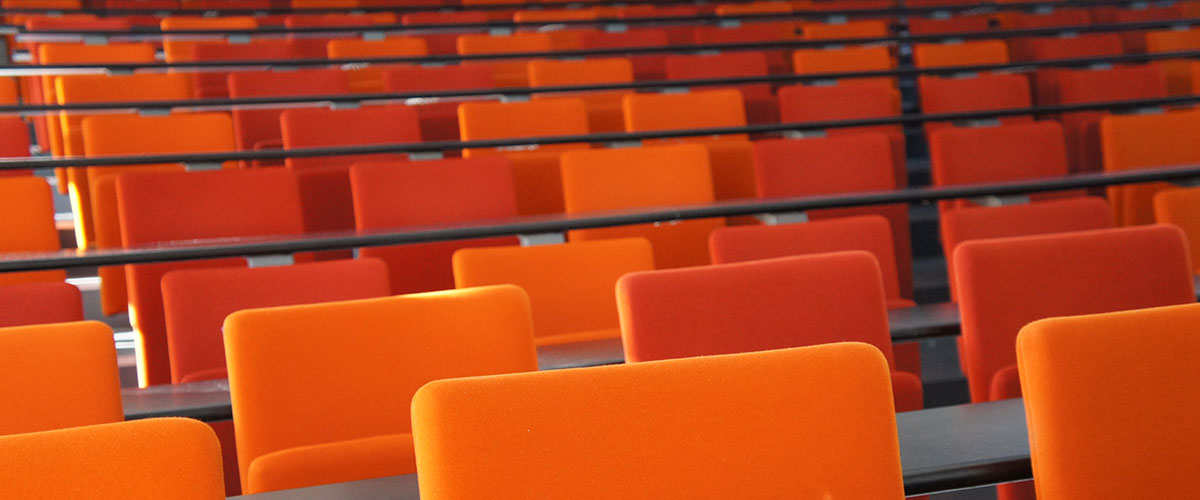 photo du grand amphi de Supméca école d'ingénieurs