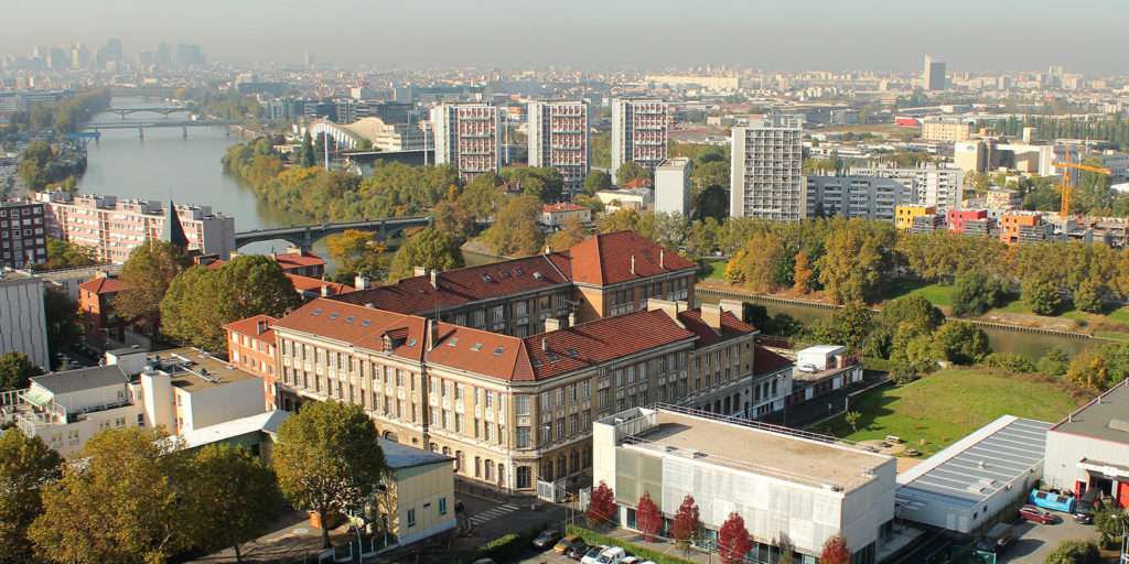 Vue aérienne de Supméca