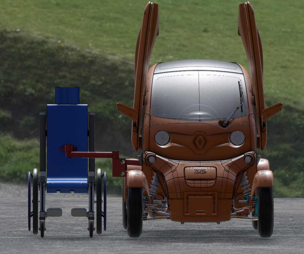 Twizy de face