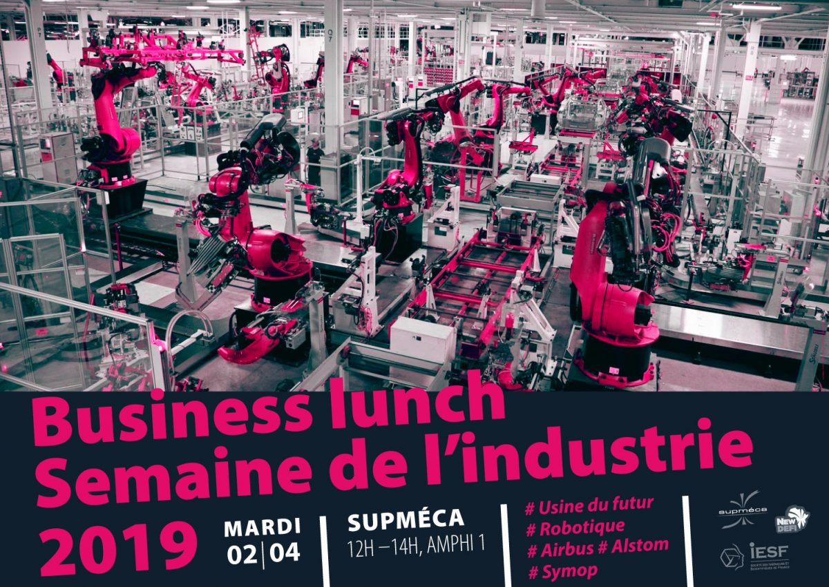 Visuel pour le Business Lunch - Semaine de L'industrie 2019