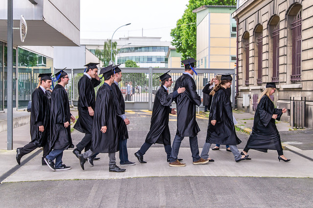 Cérémonie de remise des diplômes - photo de la RDD 2015