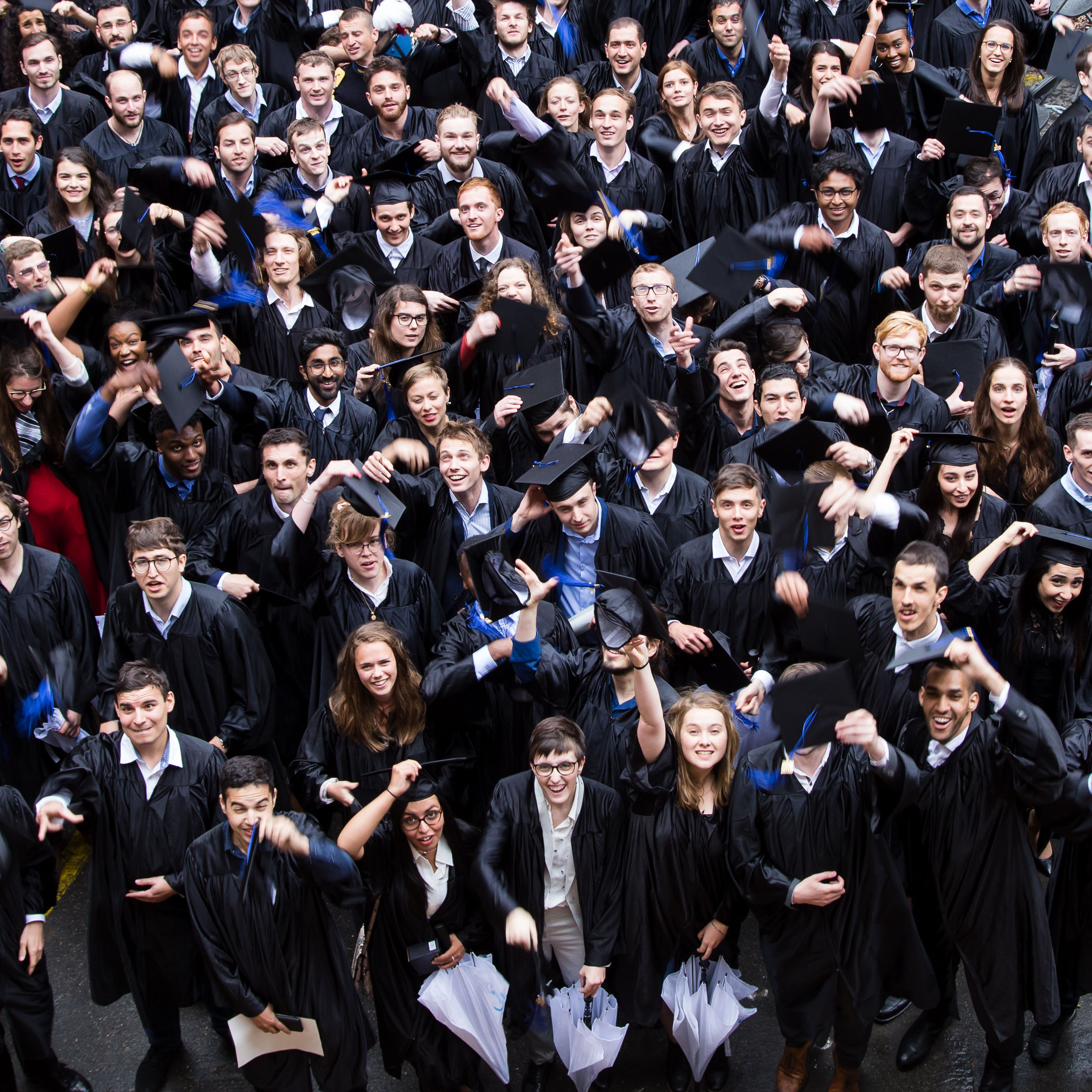 Photo groupée des diplômés de la promo 2018 de Supméca