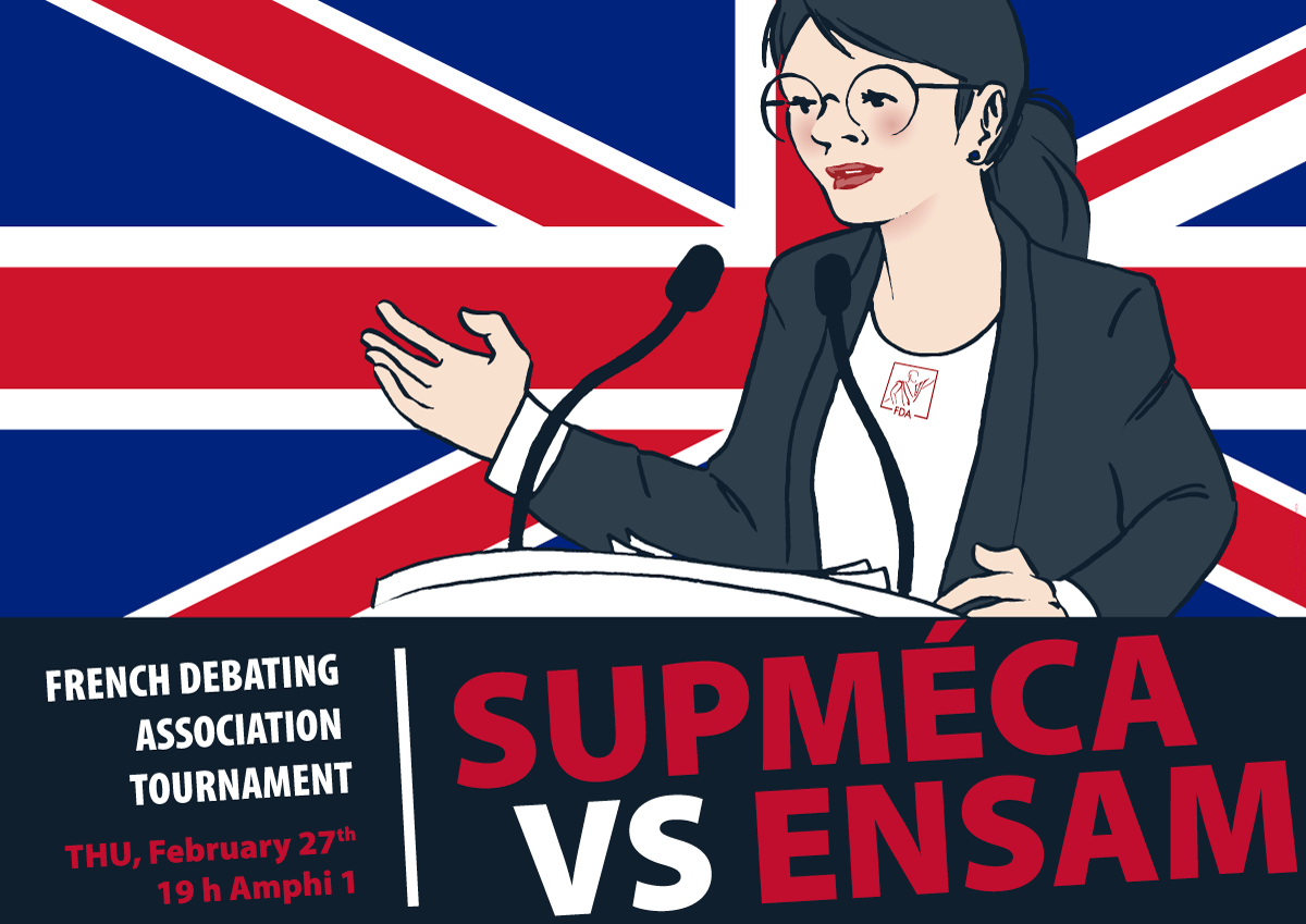 Supméca VS ENSAM French debating association