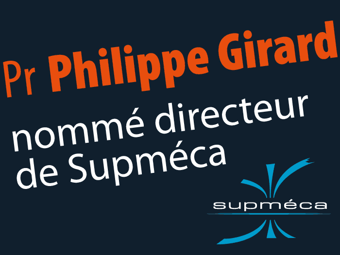 Philippe Girard nommé directeur de Supméca