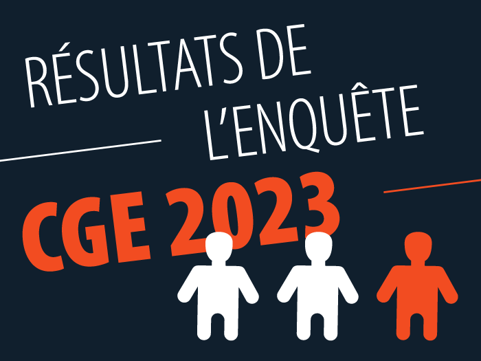 Résultats de l'enquête CGE 2023