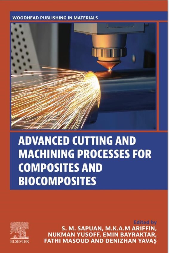 Couverture du livre intitulé Advanced cutting and Machining processes for composites and biocomposites