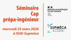 Séminaire Cap prépa-ingénieur – 25/03/202