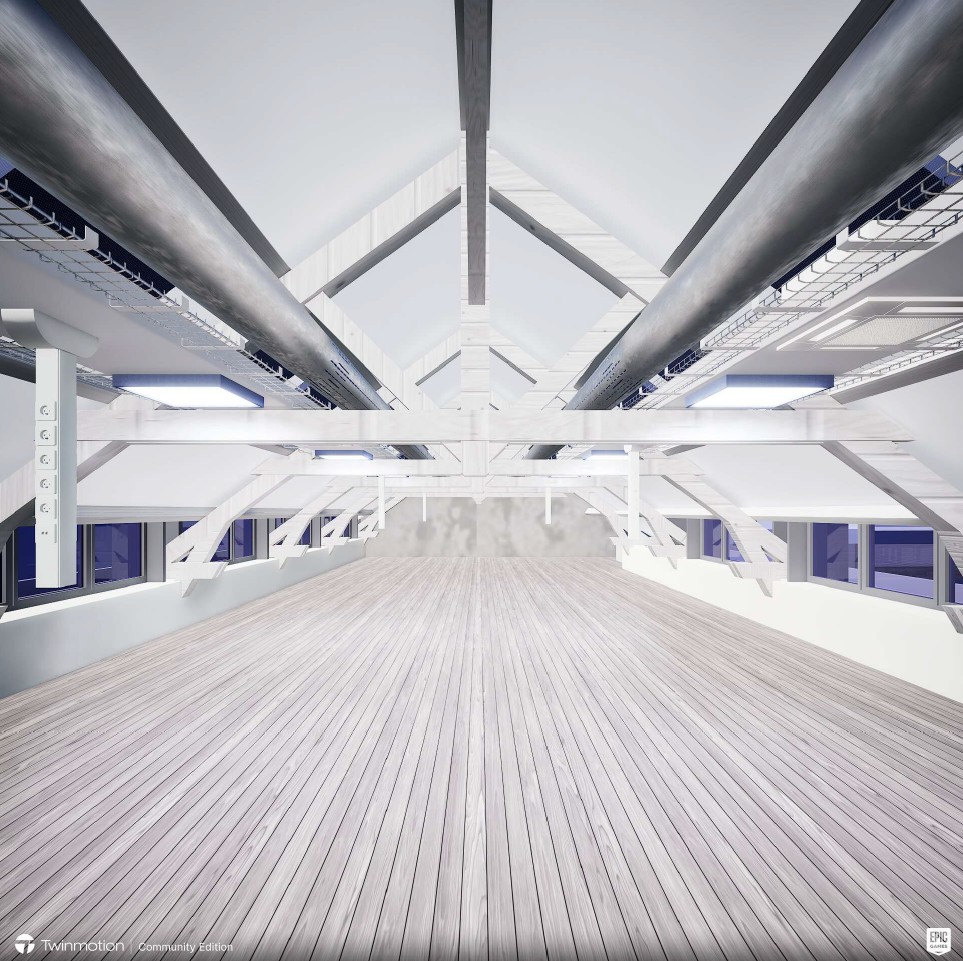 vue d'architecte du grenier numérique d'ISAE-Supméca