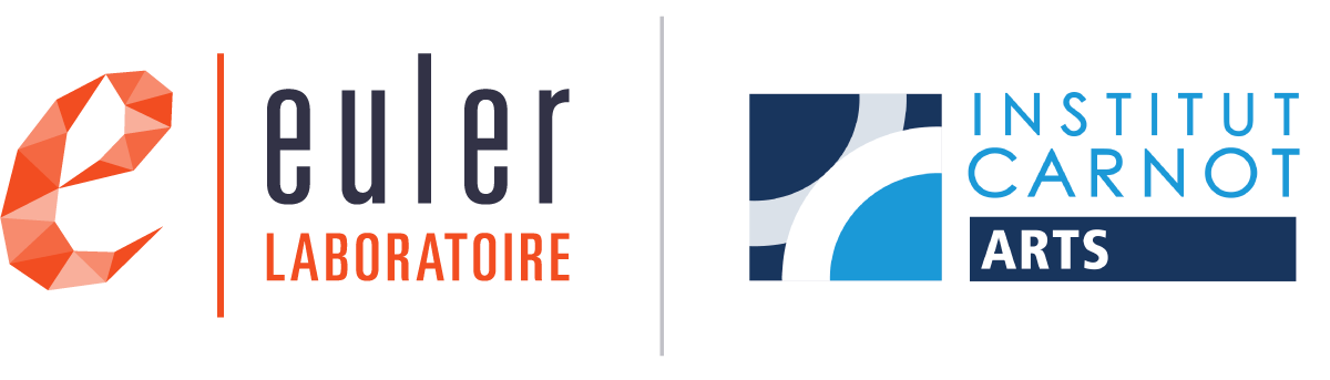 Logo du laboratoire Euler accompagnée du logo Institut Carnot Arts
