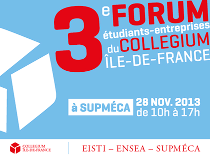 Visuel du 3e Forum du collegium ile-de-france